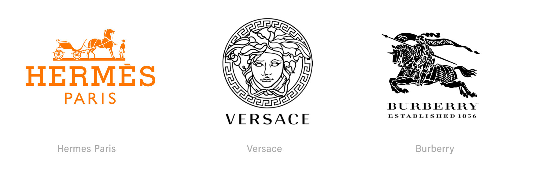 Luxury Designer Brand Logos | semashow.com