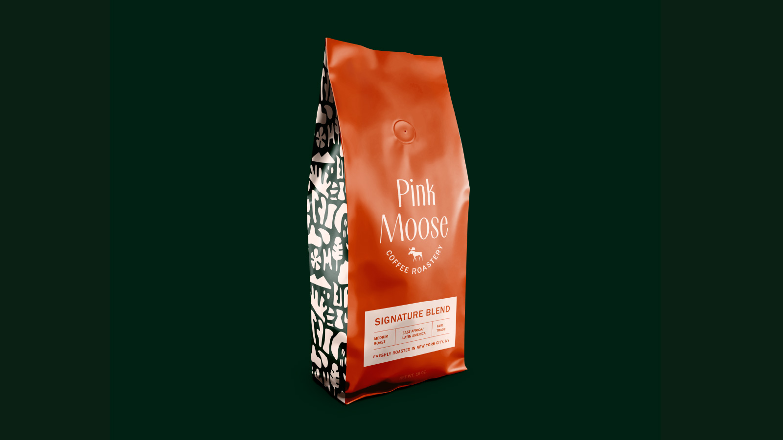 coffee bag branding mockup