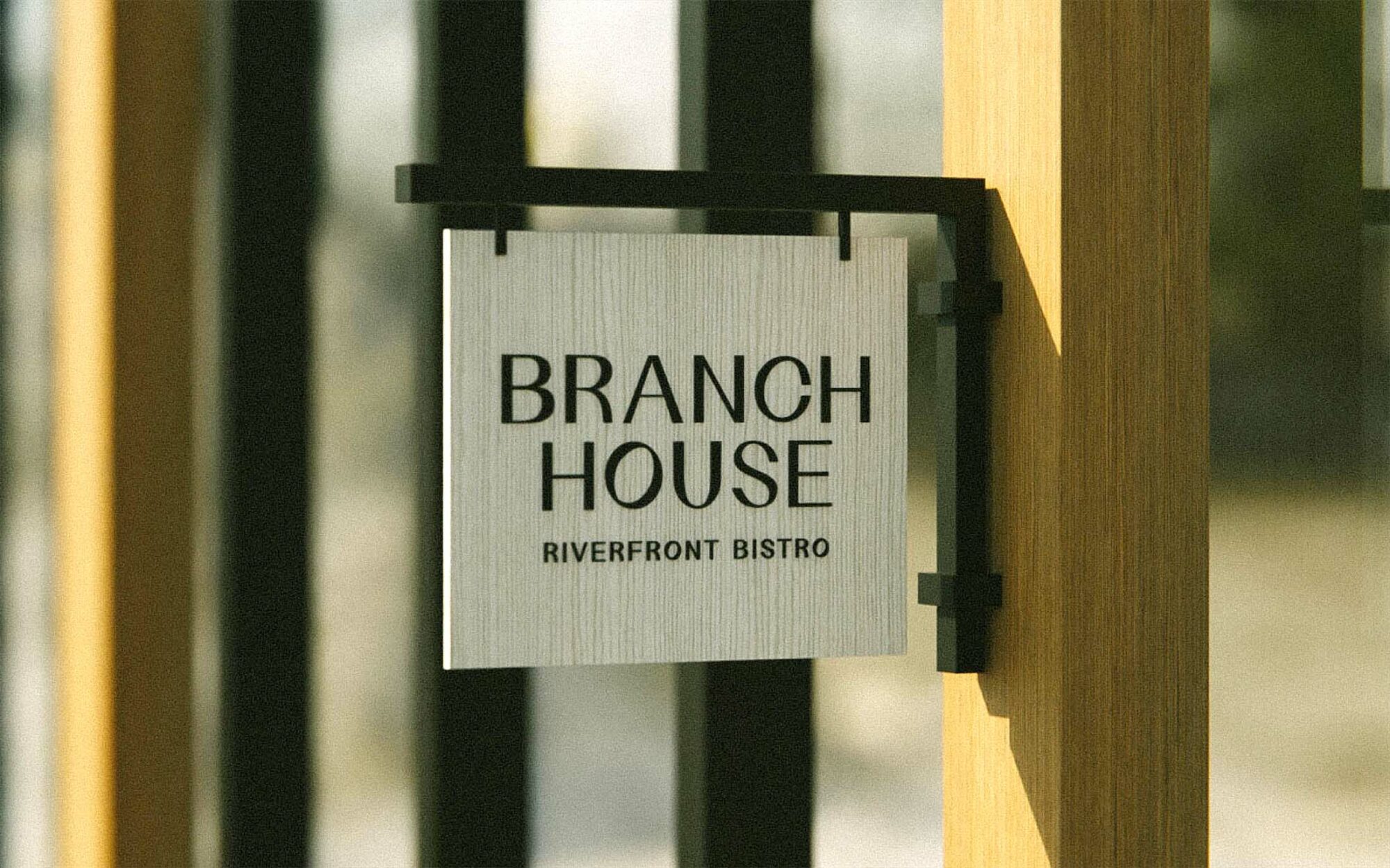 Signage Design Rendering for Branch House by Longitude Branding
